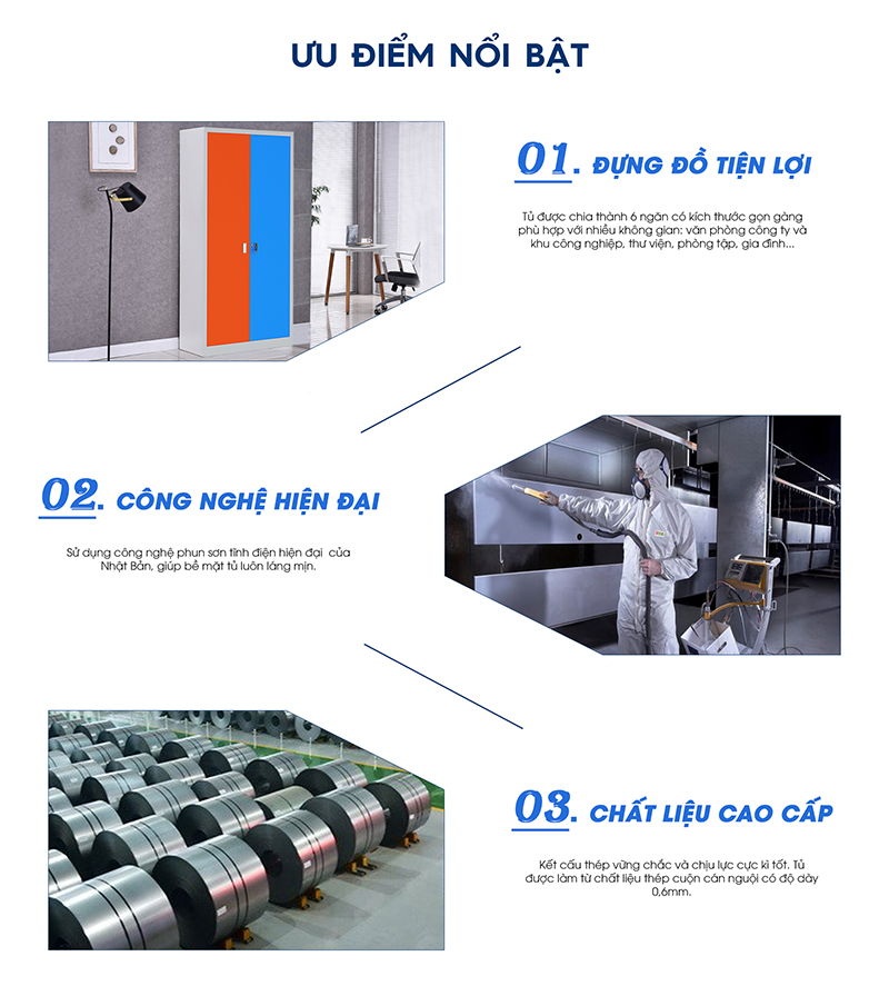 Tủ Sắt An Toàn cho Đồ Đạc Cá Nhân TN32224 (1000 x 450 x 1830mm) - TN32224 aneto.vn - Nội Thất Văn Phòng