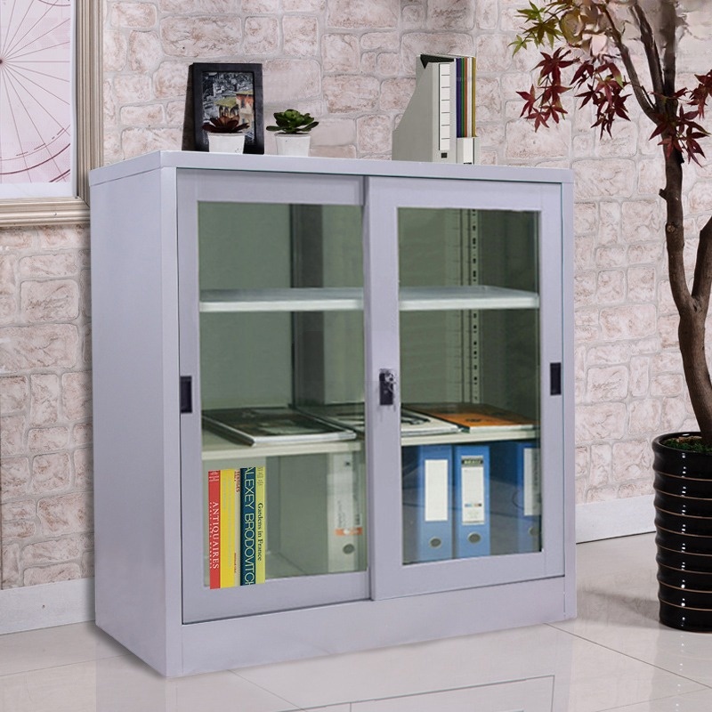 Tủ lưu trữ tài liệu 2 cánh kinh thời trang - TD32283 aneto.vn - Nội Thất Văn Phòng