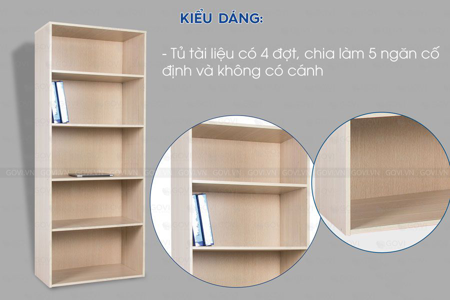 Tủ tài liệu Sài Gòn MDF TW32698 aneto.vn - Nội Thất Văn Phòng