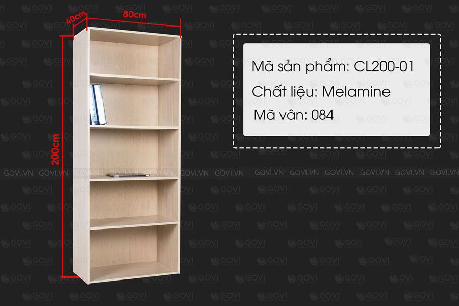 Tủ tài liệu Sài Gòn MDF TW32698 aneto.vn - Nội Thất Văn Phòng