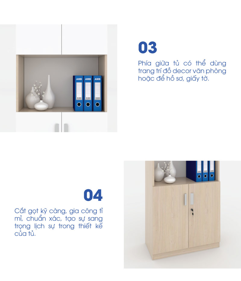 Tủ lưu trữ văn phòng Classic TW32693 aneto.vn - Nội Thất Văn Phòng