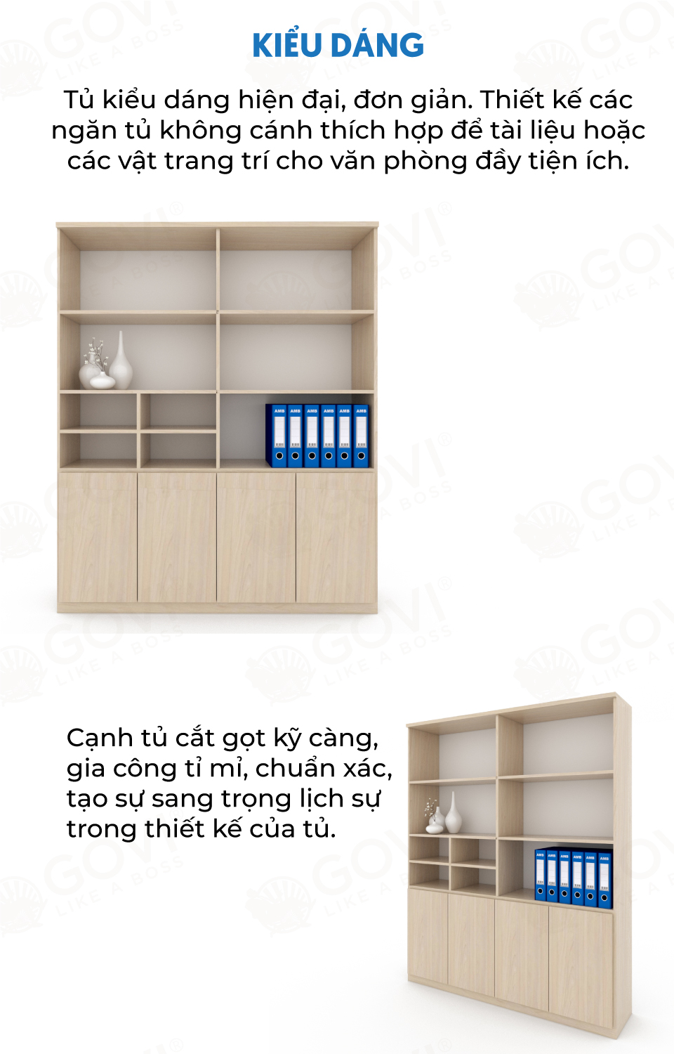 Tủ hồ sơ cao cấp TW32601 aneto.vn - Nội Thất Văn Phòng