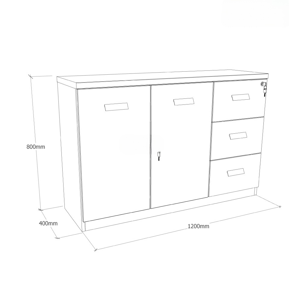 Tủ Hồ Sơ Hiện Đại TW32567 aneto.vn - Nội Thất Văn Phòng