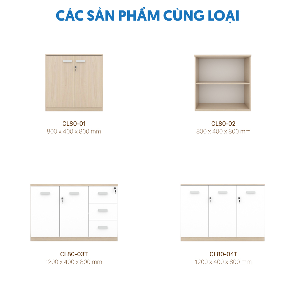 Tủ Tài Liệu MDF Hiện Đại, Bền Bỉ - TW32552 aneto.vn - Nội Thất Văn Phòng