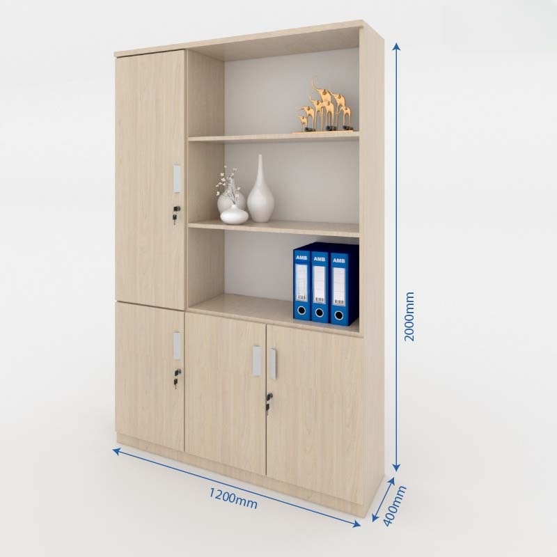 Tủ tài liệu gỗ MDF cao cấp Classic CL200 aneto.vn - Nội Thất Văn Phòng