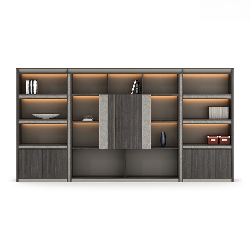 Tủ lãnh đạo hiện đại, sang trọng nhập khẩu DD33045 aneto.vn - Nội Thất Văn Phòng