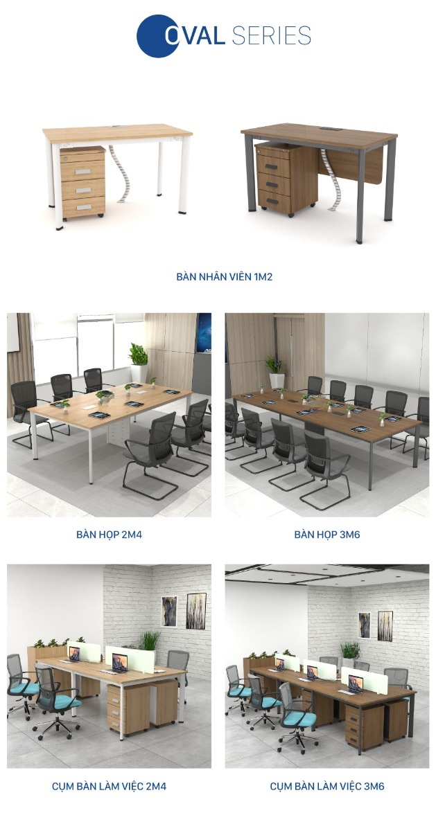 Bàn Làm Việc Văn Phòng ANETO WK34135 aneto.vn - Nội Thất Văn Phòng