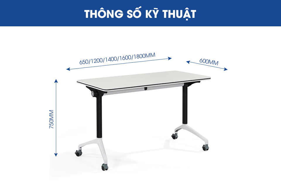 Bàn đào tạo đa năng TN34145 aneto.vn - Nội Thất Văn Phòng