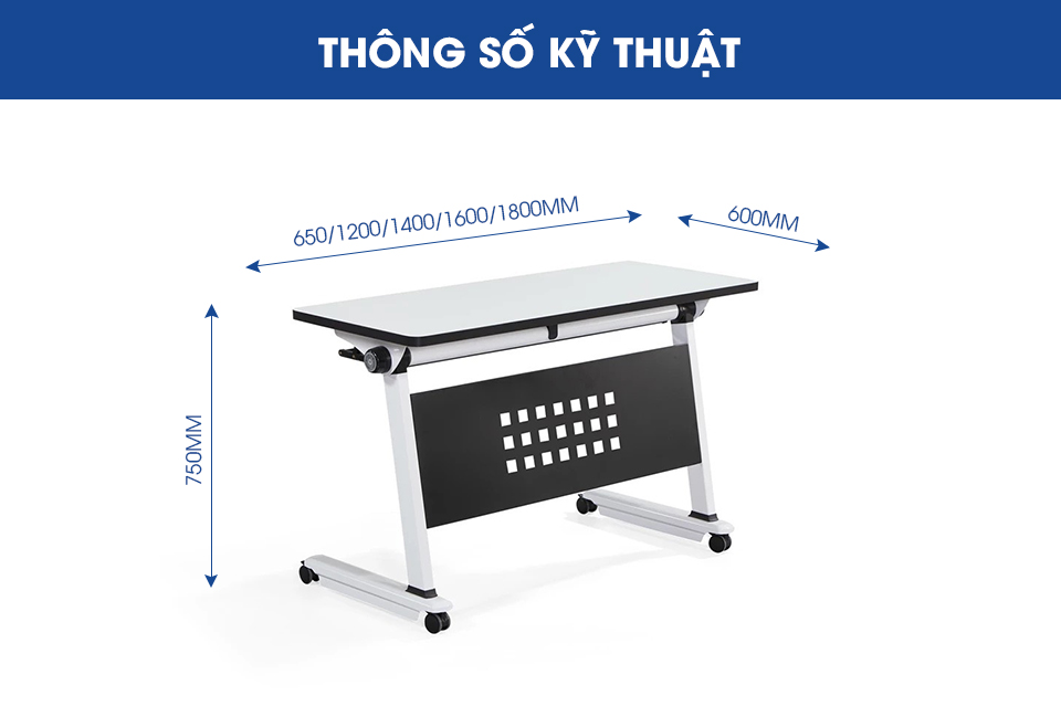 Bàn huấn luyện cao cấp TN34249 aneto.vn - Nội Thất Văn Phòng