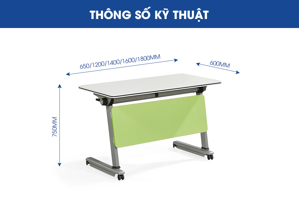 Bàn training cao cấp TN34245 aneto.vn - Nội Thất Văn Phòng