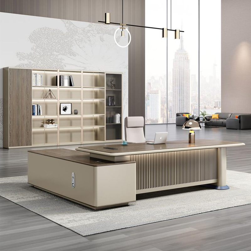 Bàn làm việc giám đốc nhập khẩu cao cấp PD35983 aneto.vn - Nội Thất Văn Phòng