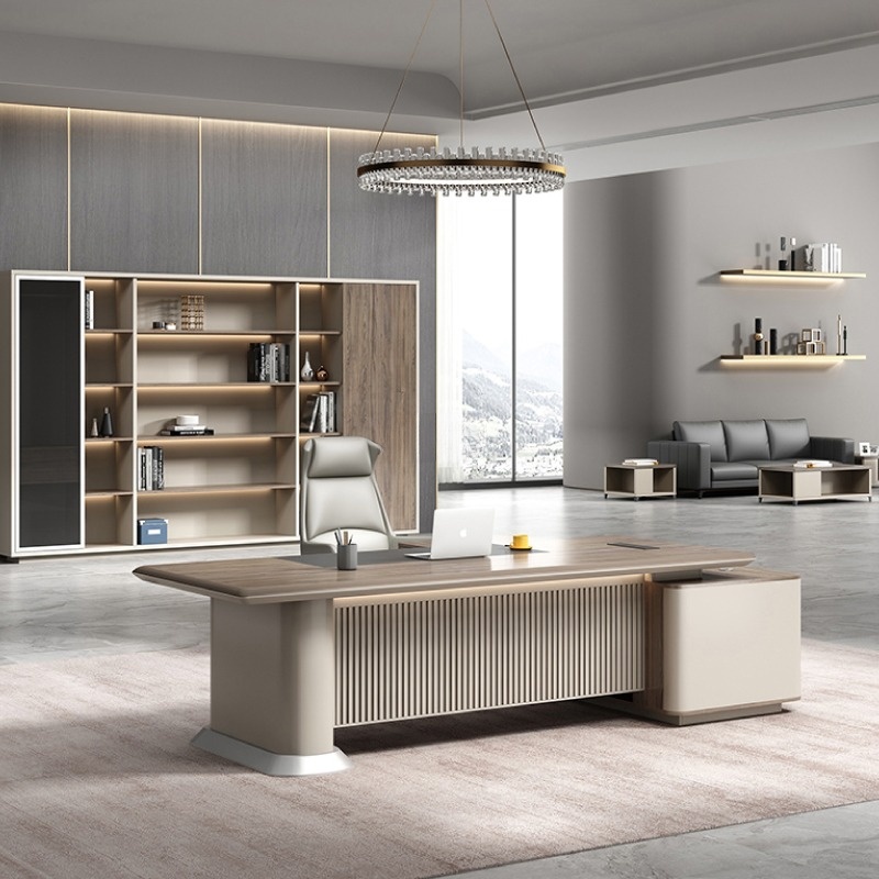 Bàn Giám Đốc Cao Cấp 2m2 PD35712 aneto.vn - Nội Thất Văn Phòng