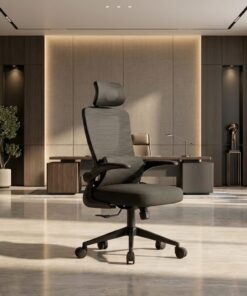 Ghế công thái học Full đen ANETO OC0445111 - Ảnh 8